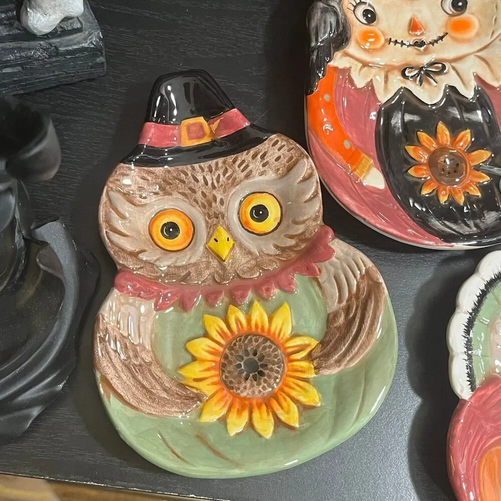 Johanna Parker Fall Thanksgiving Mini Plates Set of 5